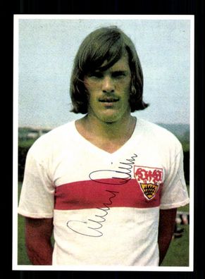 Eckardt Müller Autogrammkarte VfB Stuttgart Spieler 70er Jahre Original Sign.