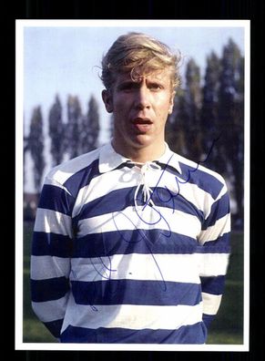Karl Heinz Wissmann Autogrammkarte MSV Duisburg Spieler 70er Jahre Orig. Sign.