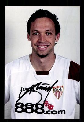 Andreas Hinkel Foto FC Sevilla Original Signiert + A 224154
