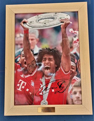 Dante Bayern München Deutscher Meister 2013 / 2014 / 2015 Original Signiert