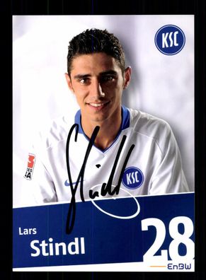 Lars Stindl Autogrammkarte Karlsruher SC 2009-10 Original Signiert + A 171550