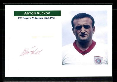 Anton Vuckov FC Bayern München 1965-1967 Original Signiert # 223092