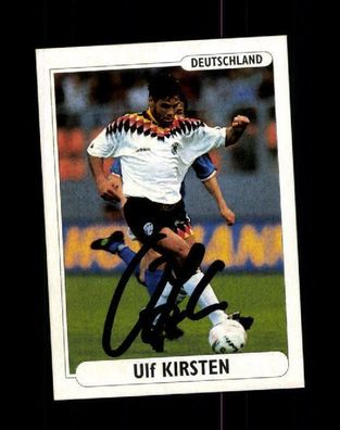 Ulf Kirsten DS Sammelbild Euro 1996 Deutschland Orig. Sign. # A 223916