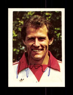 Georg Volkert VfB Stuttgart Americana Sammelbild 1980 Original Sign. # A 223926