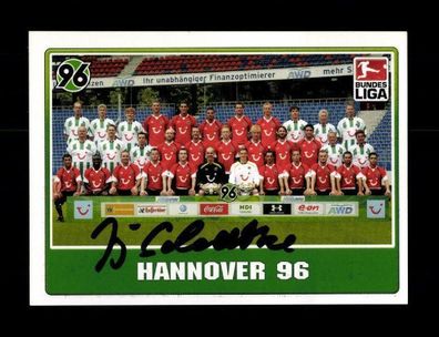 Jörg Schmadtke Hannover 96 Topps Sammelbild Original Signiert # A 223978