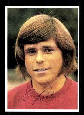 Klaus Weber Autogrammkarte Kickers Offenbach Spieler 70er Jahre Original Sign