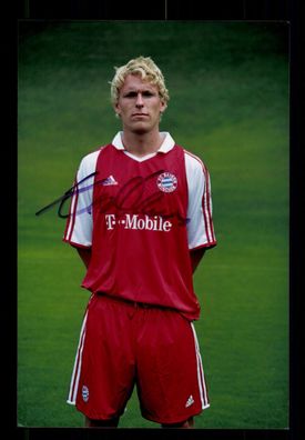 Leonhard Haas Foto Bayern München Amateure 2003-04 Original Signiert