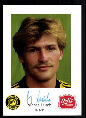 Michael Lusch Borussia Dortmund AK 80er Jahre TOP + A53476 D