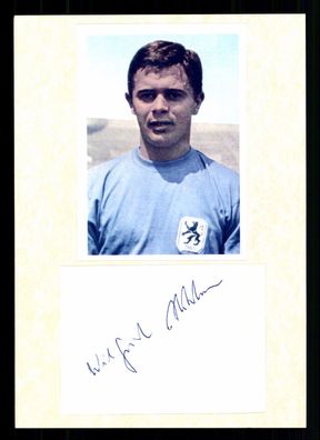 Wilfried Kohlars 1939-2019 TSV 1860 München Original Signiert # G 37139
