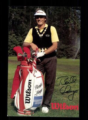 Bernhard Langer Autogrammkarte Original Signiert Golf + A 224217