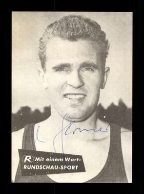 Manfred Germar Autogrammkarte Original Signiert Leichtathletik + A 223327