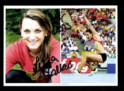 Lena Malkus Autogrammkarte Original Signiert Leichtathletik + A 223300