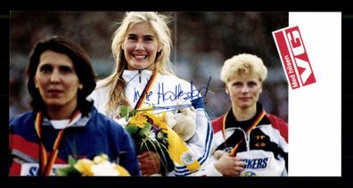 Trine Hattestad Olympiasiegerin 2000 Speerwerfen Original Signiert + G 36434