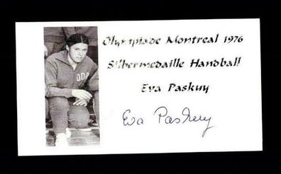 Eva Paskuy Foto Original Signiert Leichtathletik + A 223310