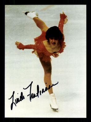 Linda Fratianne Weltmeisterin Eiskunstlauf 1977/79 Original Signiert + G 35781