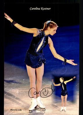 Carolina Kostner Weltmeisterin Eiskunstlauf 2012 Foto Original Signiert + G 35787