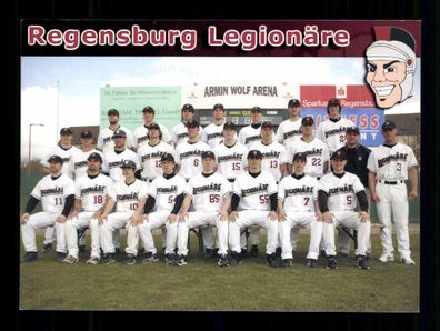 Original Mannschaftskarte Baseball Regensburg Legionäre 2006 + A 223436