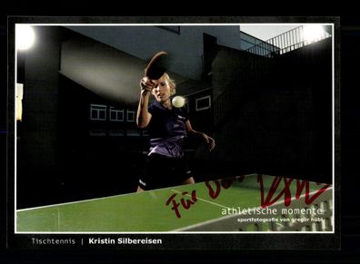 Kristin Silbereisen Autogrammkarte Original Signiert Tischtennis + A 223464