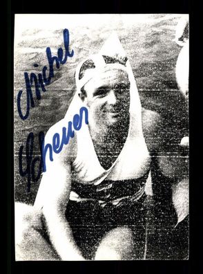 Michel Scheuer 1927-2015 Olympiasieger 1956 Kanu Original Signiert + A 223649