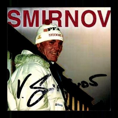 Wladimir Smirnow Olympiasieger 1994 Original Signiert Skilanglauf + A 223682