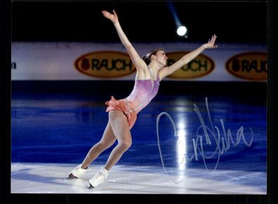 Carolina Kostner Weltmeisterin Eiskunstlauf 2012 Foto Original Signiert + G 35789