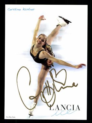 Carolina Kostner Weltmeisterin Eiskunstlauf 2012 Original Signiert + G 35790