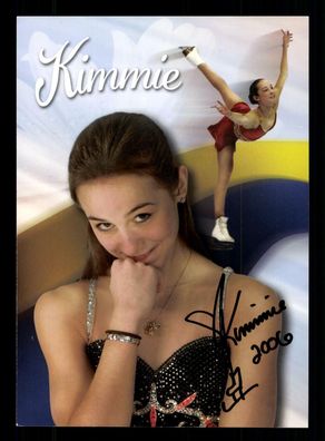 Kimmie Meissner Weltmeisterin Eiskunstlauf USA 2006 Original Signiert + G 35793