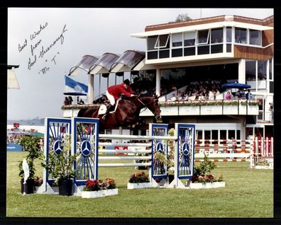Gail Greenough Weltmeisterin 1986 Springreiten Foto Orginal Signiert + G 36032