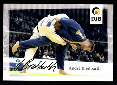 Andre Breitbarth Autogrammkarte Original Signiert Judo + G 35991