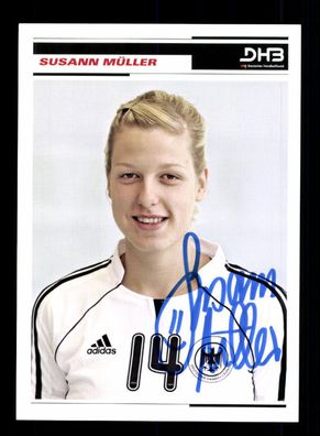 Susann Müller Handball Nationalmannschaft 2010-11 Original + A 223053