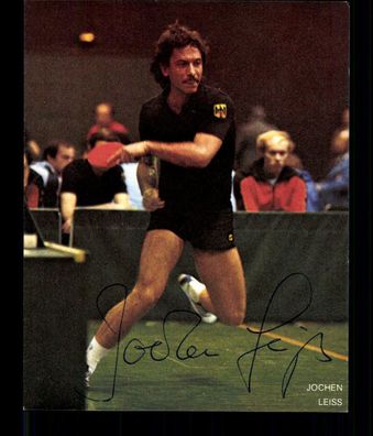 Jochen Leiss Autogrammkarte Original Signiert Tischtennis + A 223556