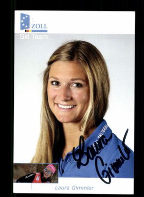 Laura Grimmler Autogrammkarte Original Signiert Skilanglauf + A 223686