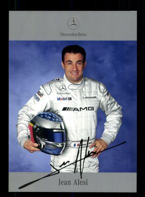 Jean Alesi Autogrammkarte Druck Signiert Formel 1 + A 223472