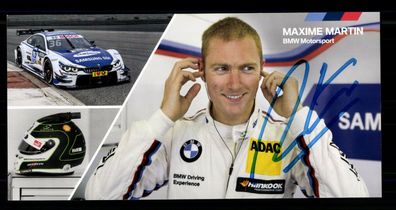 Maxime Martin Autogrammkarte Original Signiert Motorsport + G 35979