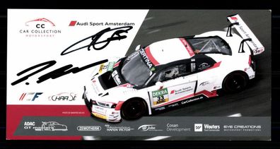 Christiaan Frankenhout und Christopher Haase Orig. Signiert Motorsport + G 36026