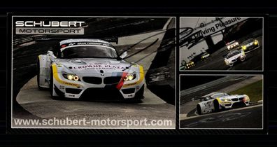 Schubert Motorsport Autogrammkarte Original Signiert Motorsport + G 35982