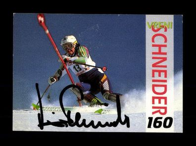 Vreni Schneider Autogrammkarte Original Signiert Ski Alpine + A 223694