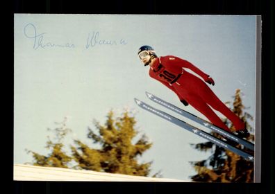 Thomas Klauser Skispringen FOTO Original Signiert + A 223670
