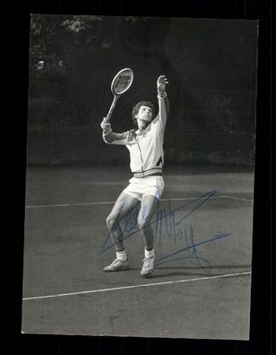 Wolfgang Popp Autogrammkarte Original Signiert Tennisspielerin + A 223518