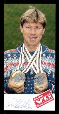 Geir Karlstad Olympiasieger 1992 Eisschnellauf Original Signiert + G 36435