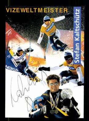 Stefan Kaltschütz Autogrammkarte Original Signiert Snowboard + A 223750