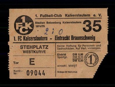 Muster Ticket BL Borussia Dortmund - Bayern München 1992-93 + G 30000
