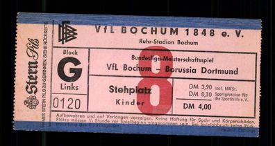 2 Tickets VFL Bochum 80er Jahre gegen Dortmund und Gladbach + G 36490