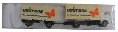 Efsi - Unitrans - Die sorgenfreie Frachtgutreise - MB - Hängerzug