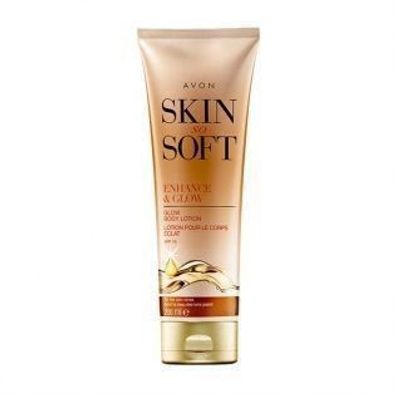 AVON skin So Soft Enhance & GLOW Körperlotion mit Schimmereffekt