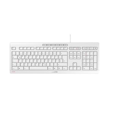 Cherry Stream JK-8500 Tastatur USB QWERTZ/ DE Kabel White