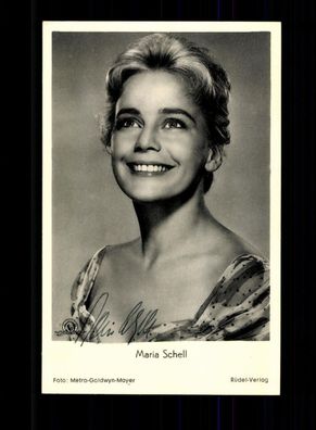Maria Schell Rüdel Karte , ,Die Brüder Karamazow" Original Signiert # BC 191062