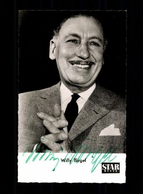 Willy Birgel Star Revue Verlag Karte 50er Jahre Original Signiert # BC 191212
