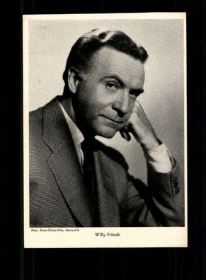 Willy Fritsch Postkarte 50er Jahre Original Signiert ## BC 19587