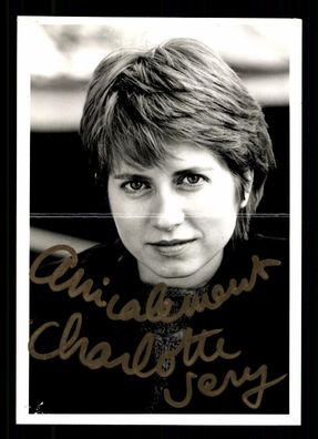 Charlotte Very Autogrammkarte Original Signiert ## BC G 36658